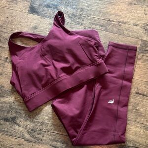 Fabletics Merlot Activewear Set